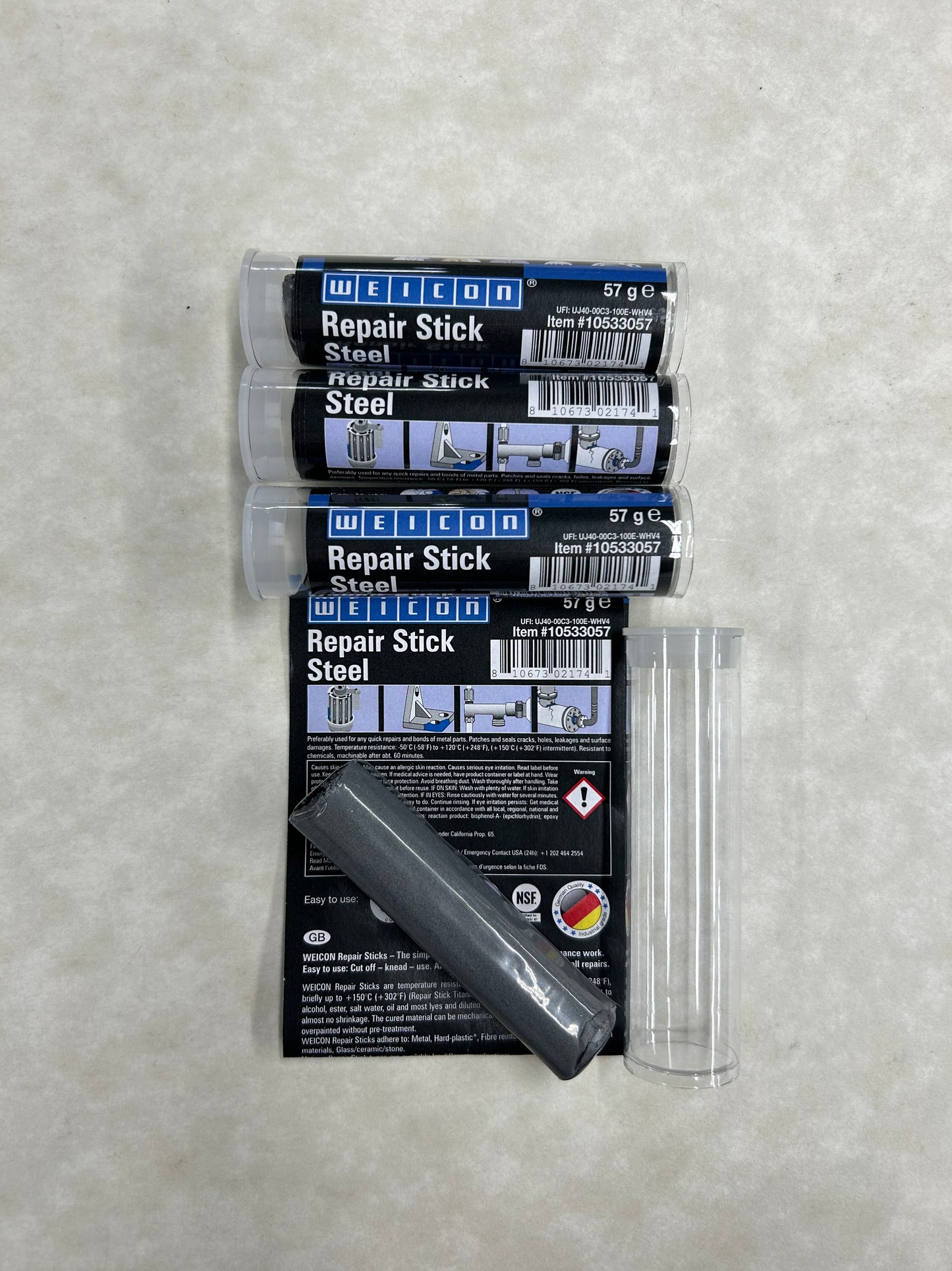 Weicon® Repair Stick Steel, 57g