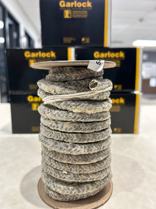 Garlock® Style 5413, Square Cross Section, Flax Roving, PTFE Dispersion Compression Packing