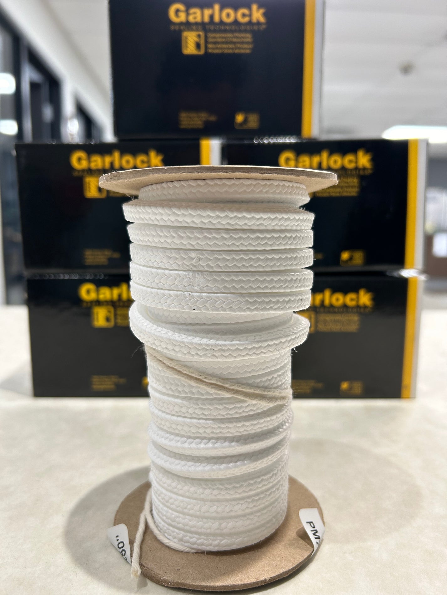 Garlock® Style PM7, Square Cross Section, PTFE Fiber, PTFE Dispersion ...
