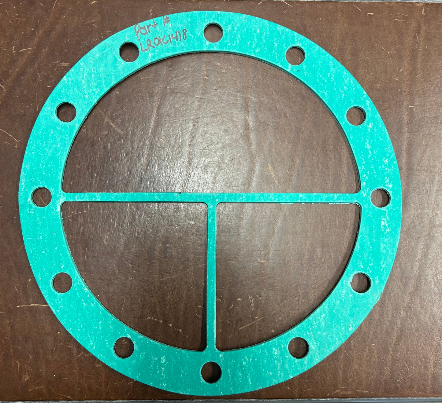 Custom FF Gasket, 1/8"tk Durlon 8500, c/w (2) Bars - LR01C1418