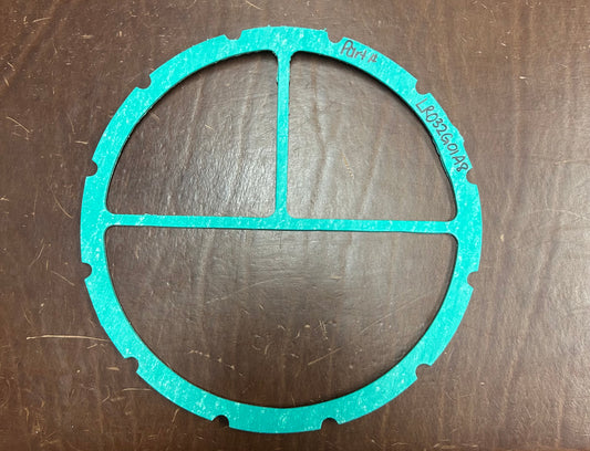 Custom Gasket, 1/8"tk Durlon 8500, c/w (2) Bars - LR032G01A8