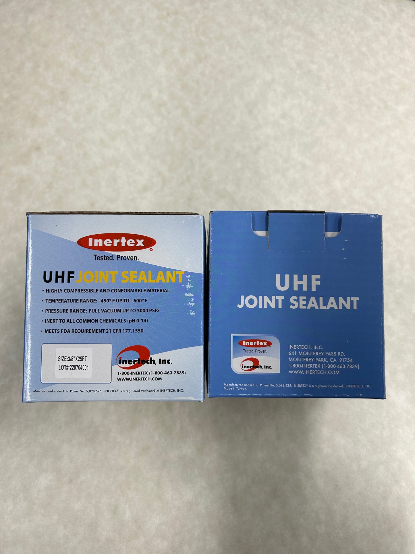 Inertex® UHF Joint Sealant, Expanded PTFE Gasket Material